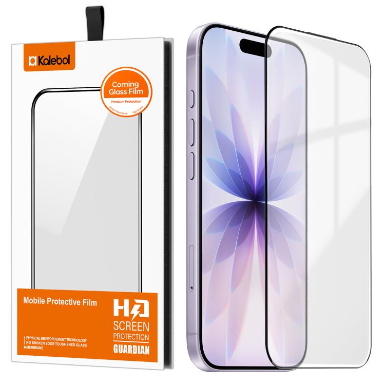 For iPhone 17 Kalebol Corning Glass Screen Printed HD Super Strong Electroplated Tempered Glass Film
For iPhone 17 Kalebol Corning Glass Screen Printed HD Super Strong Electroplated Tempered Glass Film