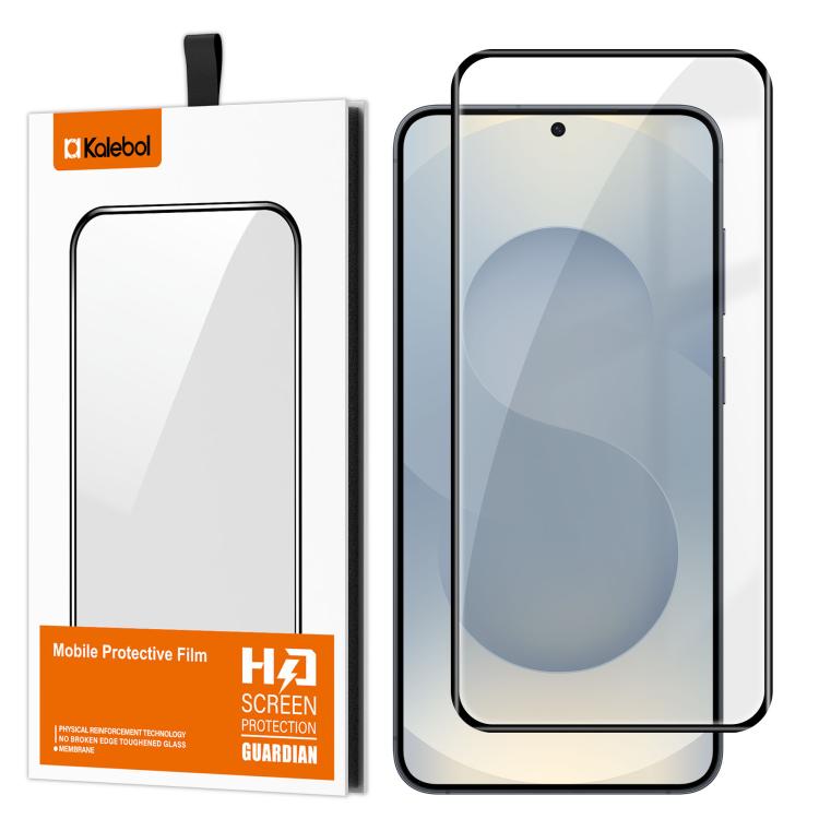 For Galaxy S25 5G Kalebol Curved Full Glue High-Aluminum Full-Coverage Anti-Fingerprint Screen-Printed HD Tempered Glass Film
For Galaxy S25 5G Kalebol Curved Full Glue High-Aluminum Full-Coverage Anti-Fingerprint Screen-Printed HD Tempered Glass Film