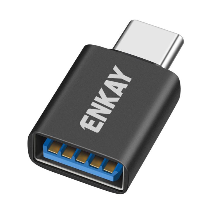 1 Pcs ENKAY ENK-AT134 10Gbps Female USB 3.2 A to Male USB C Data Adapter Aluminum Alloy Converter(Black)
1 Pcs ENKAY ENK-AT134 10Gbps Female USB 3.2 A to Male USB C Data Adapter Aluminum Alloy Converter(Black)