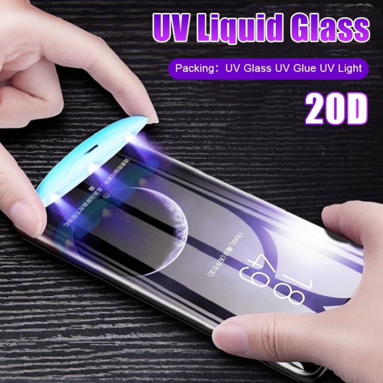 UV Liquid Curved Full Glue Full Screen Tempered Glass for Galaxy S9
UV Liquid Curved Full Glue Full Screen Tempered Glass for Galaxy S9