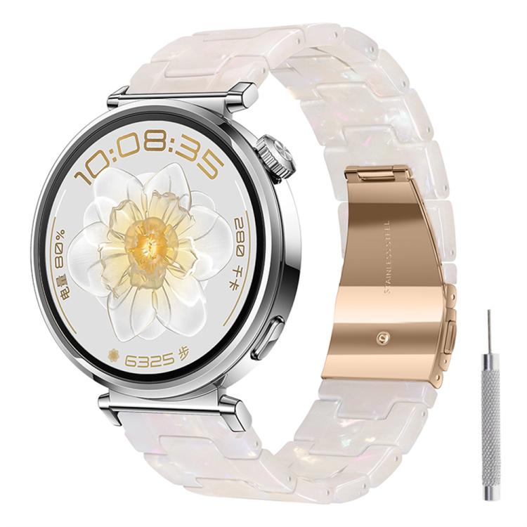 20mm Butterfly Clasp Three Beads Resin Watch Band with Removal Tool(Mixed White)
20mm Butterfly Clasp Three Beads Resin Watch Band with Removal Tool(Mixed White)
