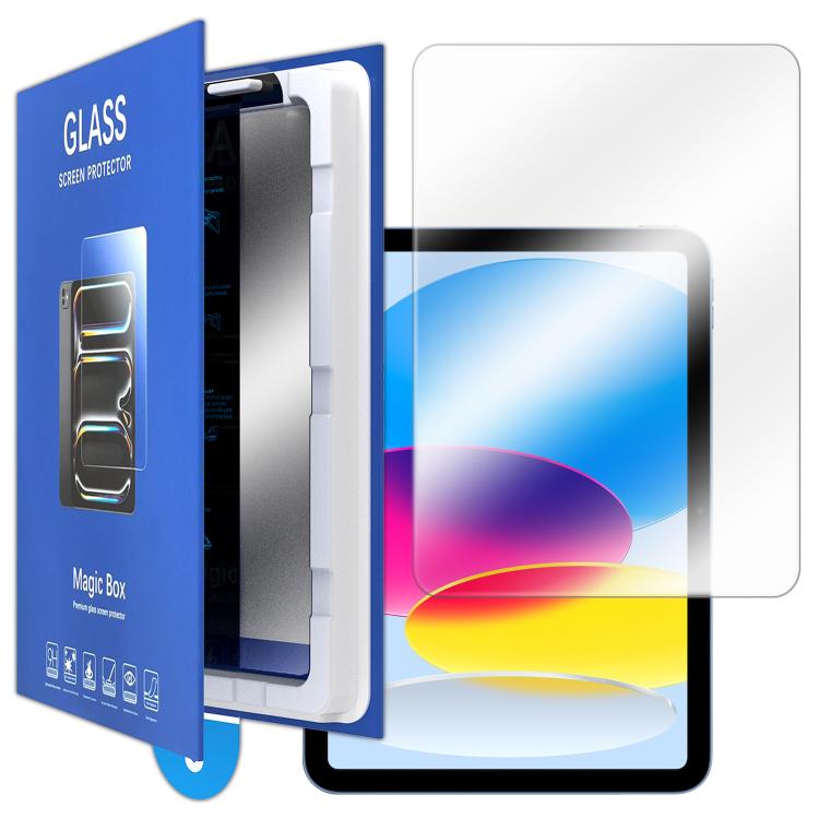 For iPad 2026 / 2025 / 2022 Book Box Style Easy Install Dust-proof Box HD Tempered Glass Tablet Film
For iPad 2026 / 2025 / 2022 Book Box Style Easy Install Dust-proof Box HD Tempered Glass Tablet Film