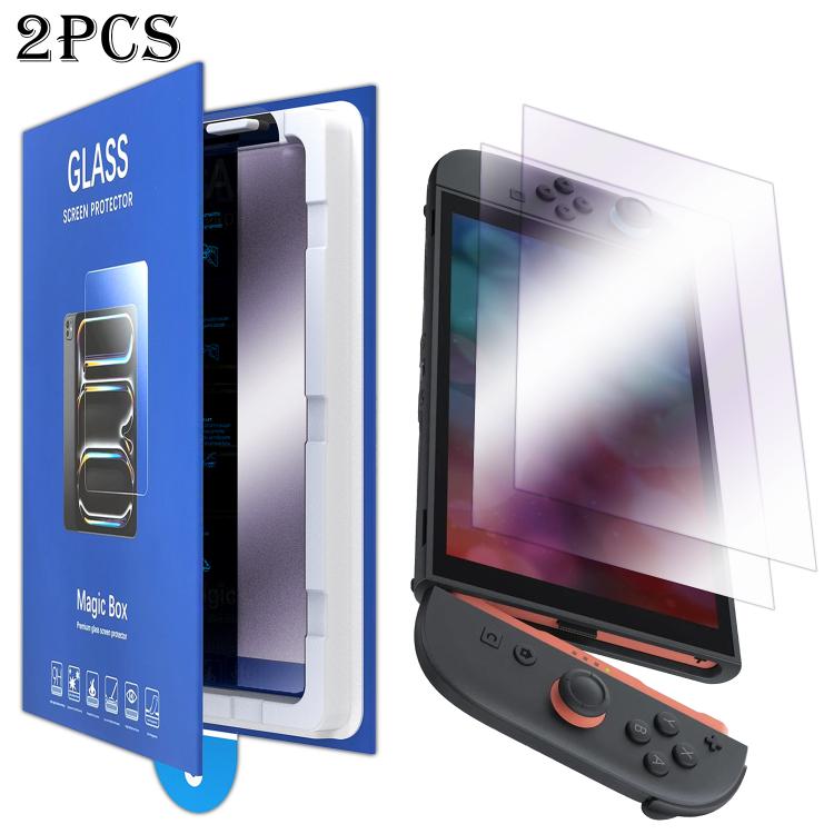 For Nintendo Switch 2 2pcs Book Box Dust-Free Chamber Purple Light Dust-Free Instant Game Console Tempered Glass Film
For Nintendo Switch 2 2pcs Book Box Dust-Free Chamber Purple Light Dust-Free Instant Game Console Tempered Glass Film