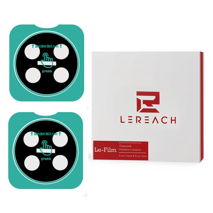 For Huawei nova 15 Max 2pcs/Set LeReach TF Series Snap Version HD Wear-Resistant Camera Lens Glass Film(Black)
For Huawei nova 15 Max 2pcs/Set LeReach TF Series Snap Version HD Wear-Resistant Camera Lens Glass Film(Black)