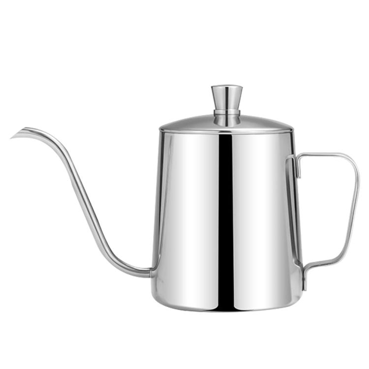 350ml Swan-Necked Narrow-Mouth Stainless Steel Pour-Over Coffee Pot with Lid(Silver)
350ml Swan-Necked Narrow-Mouth Stainless Steel Pour-Over Coffee Pot with Lid(Silver)