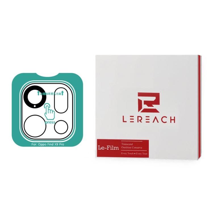 For OPPO Find X9 Pro 5G LeReach TF Series Snap Version HD Wear-Resistant Camera Lens Glass Film(Clear with Black Frame)
For OPPO Find X9 Pro 5G LeReach TF Series Snap Version HD Wear-Resistant Camera Lens Glass Film(Clear with Black Frame)