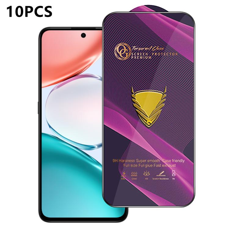 For Honor Play 80 Pro 5G 10pcs OG Purple Large-Arc Anti-Static High-Alumina Screen-Printed HD Tempered Glass Film
For Honor Play 80 Pro 5G 10pcs OG Purple Large-Arc Anti-Static High-Alumina Screen-Printed HD Tempered Glass Film