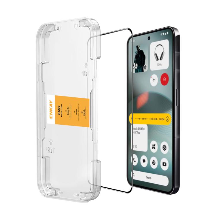 For Nothing Phone 4a / 4a Pro ENKAY Easy Install High Alumina Silicon Full Glass Film
For Nothing Phone 4a / 4a Pro ENKAY Easy Install High Alumina Silicon Full Glass Film