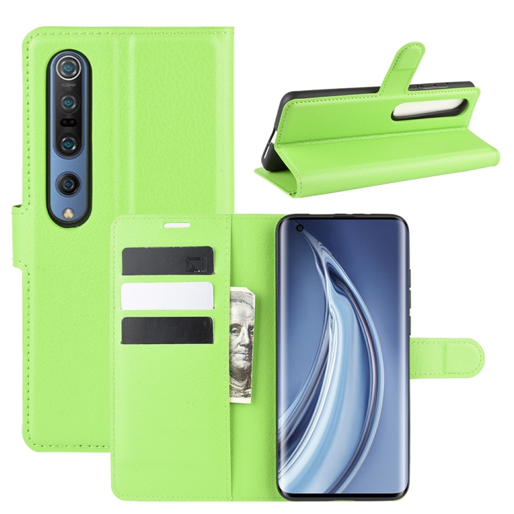 For Xiaomi Mi 10 / Mi 10 Pro Litchi Texture Horizontal Flip Protective Case with Holder & Card Slots & Wallet(Green)
For Xiaomi Mi 10 / Mi 10 Pro Litchi Texture Horizontal Flip Protective Case with Holder & Card Slots & Wallet(Green)