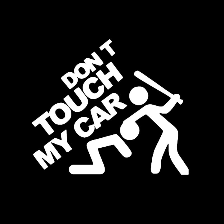 10 PCS Dont Touch My Car Pattern Car Sticker Window Decal, Size: 22x19cm(White)
10 PCS Dont Touch My Car Pattern Car Sticker Window Decal, Size: 22x19cm(White)