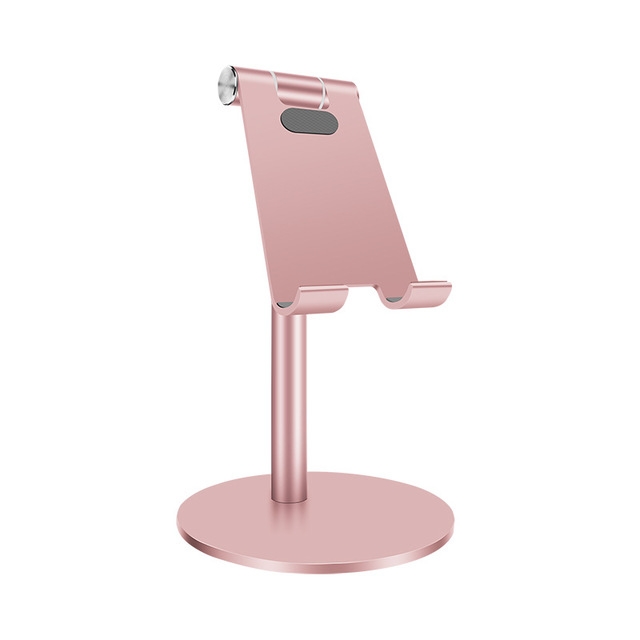 Adjustable Aluminum Alloy Cell Phone Tablet Holder Desk Stand Mount(Rose Gold) 
Adjustable Aluminum Alloy Cell Phone Tablet Holder Desk Stand Mount(Rose Gold)