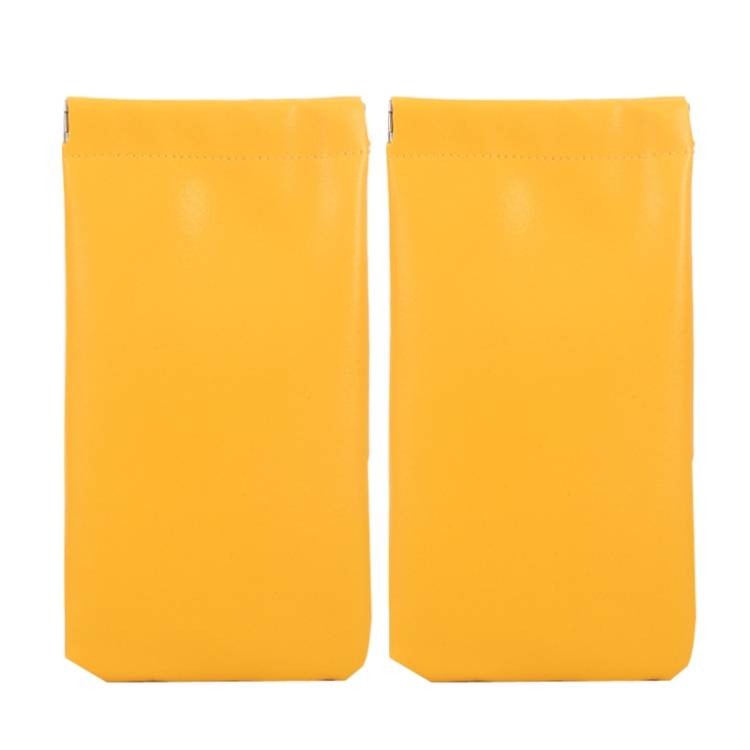 2PCS Portable PU Data Line Storage Case Mobile Phone Shell Headphones Glasses Bag(Yellow)
2PCS Portable PU Data Line Storage Case Mobile Phone Shell Headphones Glasses Bag(Yellow)