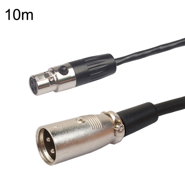 Xlrmini Caron Female To Mini Male Balancing Cable For 48V Sound Card Microphone Audio Cable, Length:10m
Xlrmini Caron Female To Mini Male Balancing Cable For 48V Sound Card Microphone Audio Cable, Length:10m