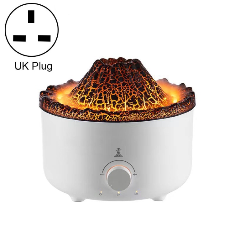 V21B 560ml Volcano Flame Remote Control Aromatherapy Air Humidifier Essential Oil Diffuser UK Plug(White)
V21B 560ml Volcano Flame Remote Control Aromatherapy Air Humidifier Essential Oil Diffuser UK Plug(White)