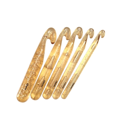 10 PCS Transparent Bold Crystal Crochet Knitting Tool, Specification:15mm
10 PCS Transparent Bold Crystal Crochet Knitting Tool, Specification:15mm