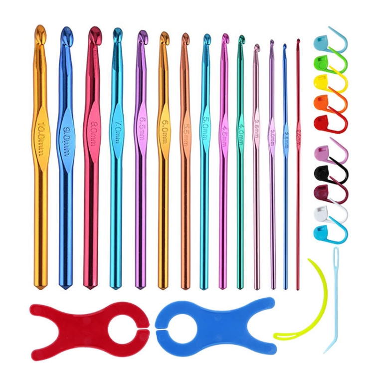 28 PCS/Set Color Alumina Single Head Crochet Handmade DIY Knitting Tool Material
28 PCS/Set Color Alumina Single Head Crochet Handmade DIY Knitting Tool Material
