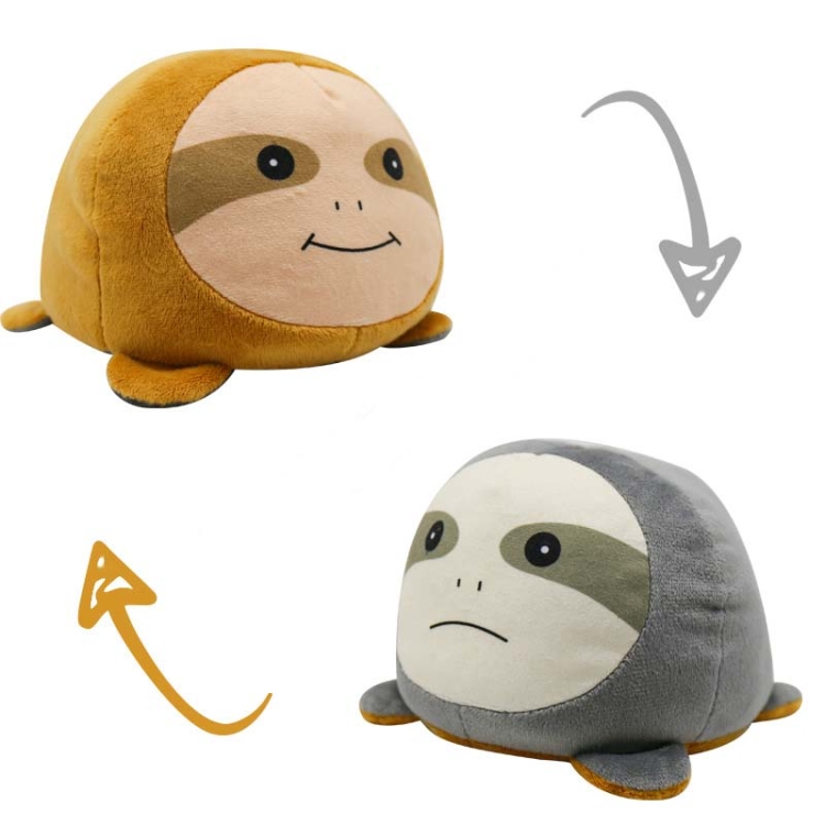 15cm Flipped Doll Double-Sided Expression Flipped Animal Cartoon Doll Plush Toy(Orange Ash Sloth)
15cm Flipped Doll Double-Sided Expression Flipped Animal Cartoon Doll Plush Toy(Orange Ash Sloth)