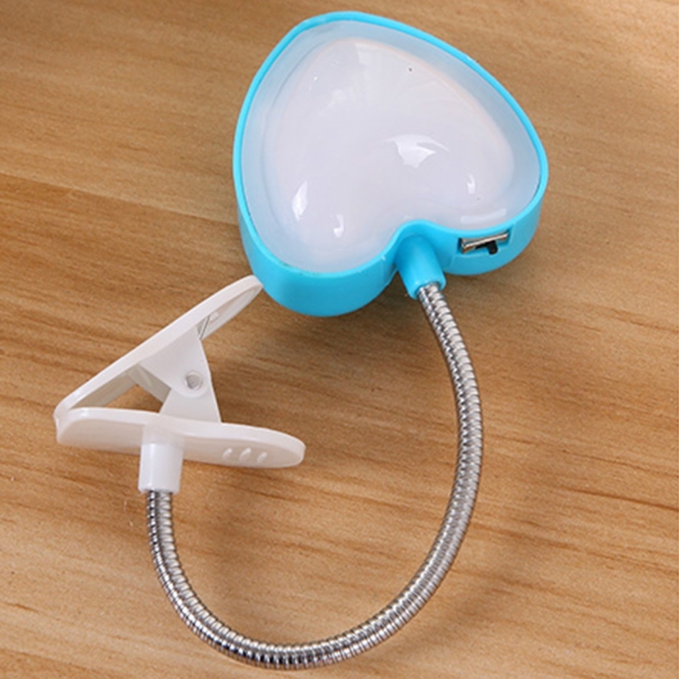 Mini Love Heart Clip LED Book Light Lamps Reading Book Desk Lamp Keyboard Light Eyes-Protect Energy Save Night Lights(Blue)
Mini Love Heart Clip LED Book Light Lamps Reading Book Desk Lamp Keyboard Light Eyes-Protect Energy Save Night Lights(Blue)