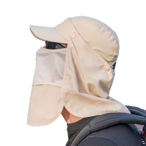 Multi-Function Sun Hat Outdoor Fishing Sunscreen Hat Speed Dry Baseball Cap(Beige)
Multi-Function Sun Hat Outdoor Fishing Sunscreen Hat Speed Dry Baseball Cap(Beige)