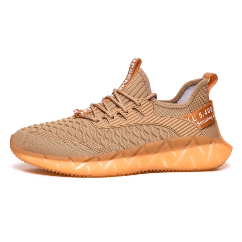 Men Lightweight Breathable Mesh Sneakers Flying Woven Casual Running Shoes, Size: 46(Terracotta Colour)
Men Lightweight Breathable Mesh Sneakers Flying Woven Casual Running Shoes, Size: 46(Terracotta Colour)