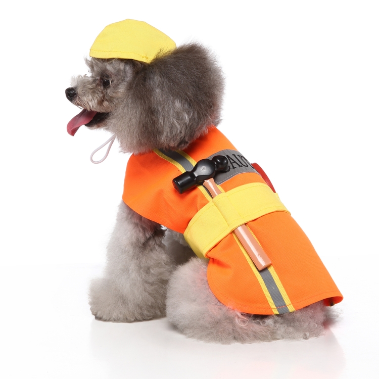 Halloween Christmas Day Pets Dress Up Clothes Pet Funny Clothes, Size: M(SDZ136 Engineering Cloth)
Halloween Christmas Day Pets Dress Up Clothes Pet Funny Clothes, Size: M(SDZ136 Engineering Cloth)