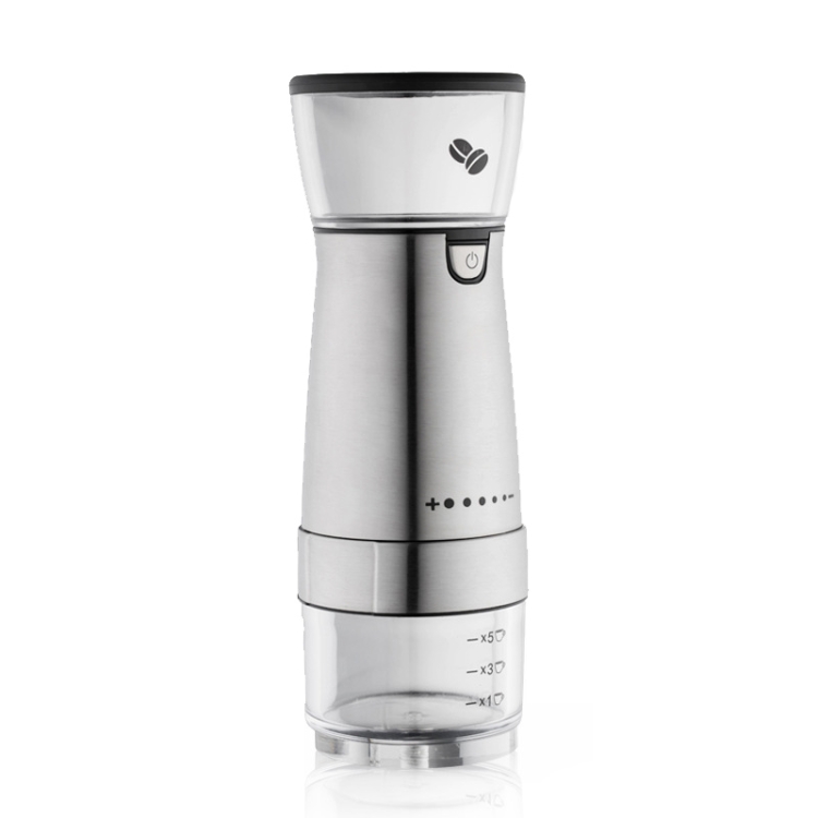 USB Rechargeable Coffee Machine Electric Coffee Grinder(Stainless Steel Color)
USB Rechargeable Coffee Machine Electric Coffee Grinder(Stainless Steel Color)