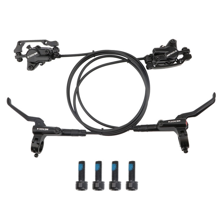 Meroca M800 Bicycle Brake Mountain Bike Universal Bilateral Brake Oil Pressure Disc Brake, Style: 1 Pair Oil Brakes
Meroca M800 Bicycle Brake Mountain Bike Universal Bilateral Brake Oil Pressure Disc Brake, Style: 1 Pair Oil Brakes