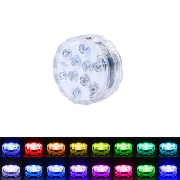 LED Remote Control Diving Light Pool Waterproof Underwater Lamp, Spec: 7cm 10 LEDs+IR 24-key Remote Control(1 PC + 1 Remote Control)
LED Remote Control Diving Light Pool Waterproof Underwater Lamp, Spec: 7cm 10 LEDs+IR 24-key Remote Control(1 PC + 1 Remote Control)