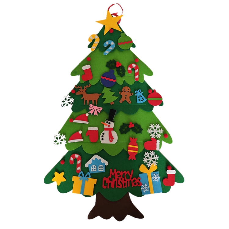 Handmade Felt Christmas Tree Decoration Children DIY Christmas Decorations, Style: Stitching 3
Handmade Felt Christmas Tree Decoration Children DIY Christmas Decorations, Style: Stitching 3