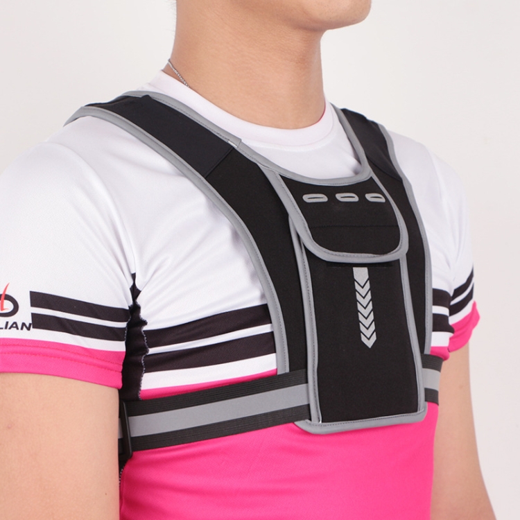 Running Reflective Vest Bag Outdoor Sports Mobile Phone Chest Bag(Luminous Upgrade)
Running Reflective Vest Bag Outdoor Sports Mobile Phone Chest Bag(Luminous Upgrade)