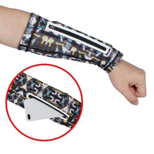 Sports Multi-Function Sunscreen Ice Sleeves with Zipper Pocket, Size: M(Technology Blue Short Version)
Sports Multi-Function Sunscreen Ice Sleeves with Zipper Pocket, Size: M(Technology Blue Short Version)