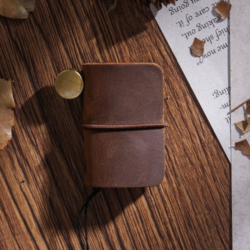 2 PCS Ultra-Small Mini TN Hand Account Book Handmade Note Book Leather Notebook Portable Travel Diary(Crazy Horse Skin Brown)
2 PCS Ultra-Small Mini TN Hand Account Book Handmade Note Book Leather Notebook Portable Travel Diary(Crazy Horse Skin Brown)