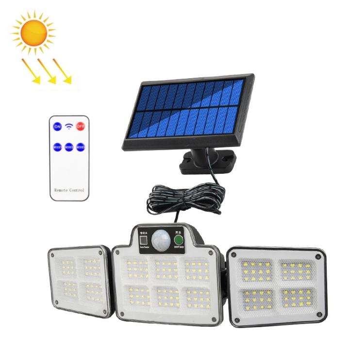 168 LED Solar Split Type Courtyard Lamp Outdoor Waterproof Corridor Garden Human Body Sensing Street Light
168 LED Solar Split Type Courtyard Lamp Outdoor Waterproof Corridor Garden Human Body Sensing Street Light