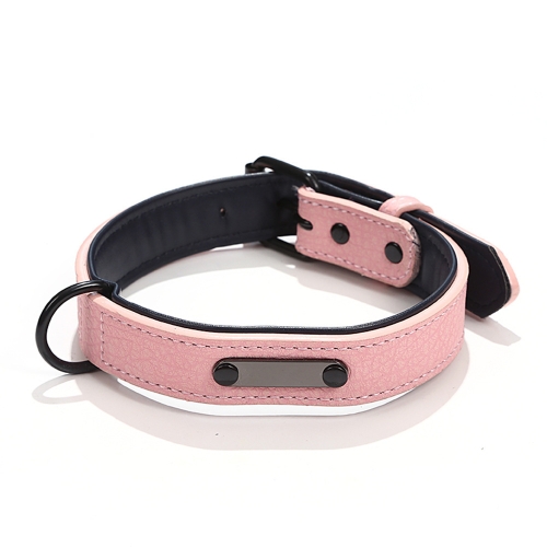 Pet Collar Leather Dog Collar Adjustable Dog Tag Anti-Lost Collar, Size: XXL 69 x 3.7cm(Pink)
Pet Collar Leather Dog Collar Adjustable Dog Tag Anti-Lost Collar, Size: XXL 69 x 3.7cm(Pink)