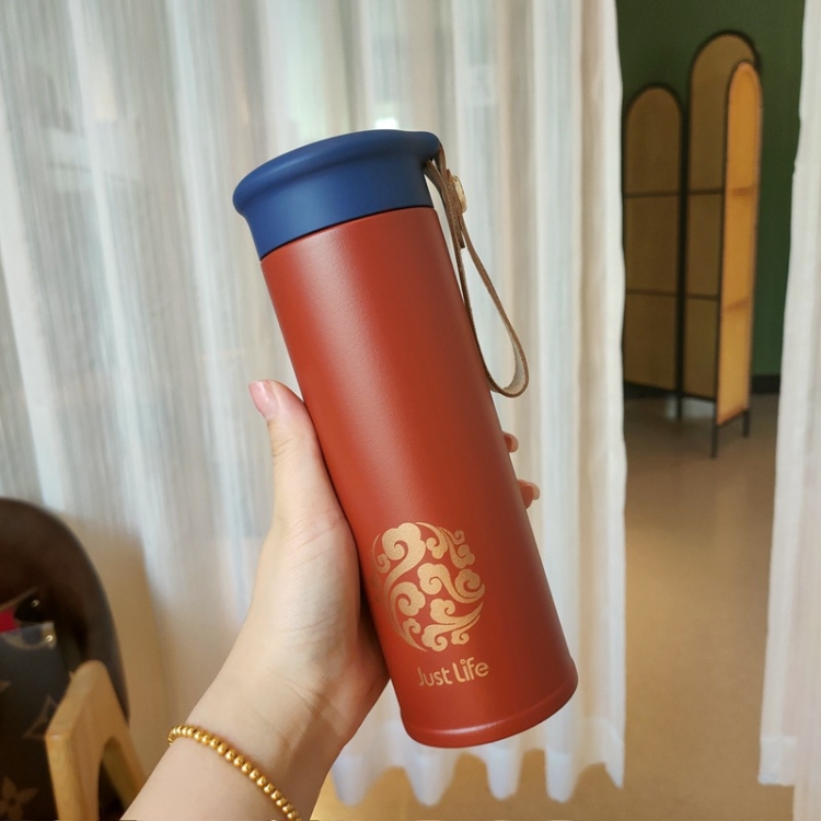 304 Stainless Steel Double-Layer Retro Thermos Mug Business Portable Cup(Red)
304 Stainless Steel Double-Layer Retro Thermos Mug Business Portable Cup(Red)