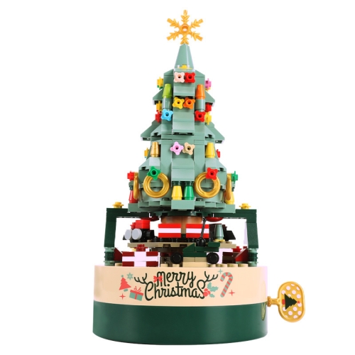 JK1302 Christmas Tree Building Blocks Rotating Music Box Assembled Toy Ornaments without Lights
JK1302 Christmas Tree Building Blocks Rotating Music Box Assembled Toy Ornaments without Lights