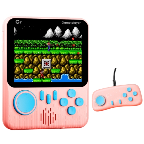 G7 3.5 inch Ultra-thin Handheld Game Console Built-in 666 Games, Style: Double (Pink)
G7 3.5 inch Ultra-thin Handheld Game Console Built-in 666 Games, Style: Double (Pink)