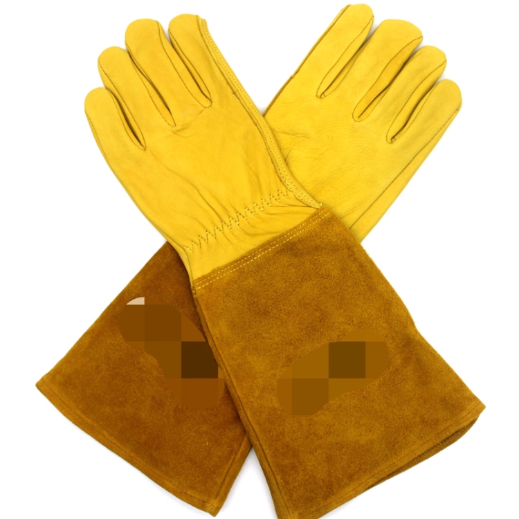 1 Pair JJ-GD305 Genuine Leather Stab-Resistant Cut-proof Garden Gloves, Size: M
1 Pair JJ-GD305 Genuine Leather Stab-Resistant Cut-proof Garden Gloves, Size: M