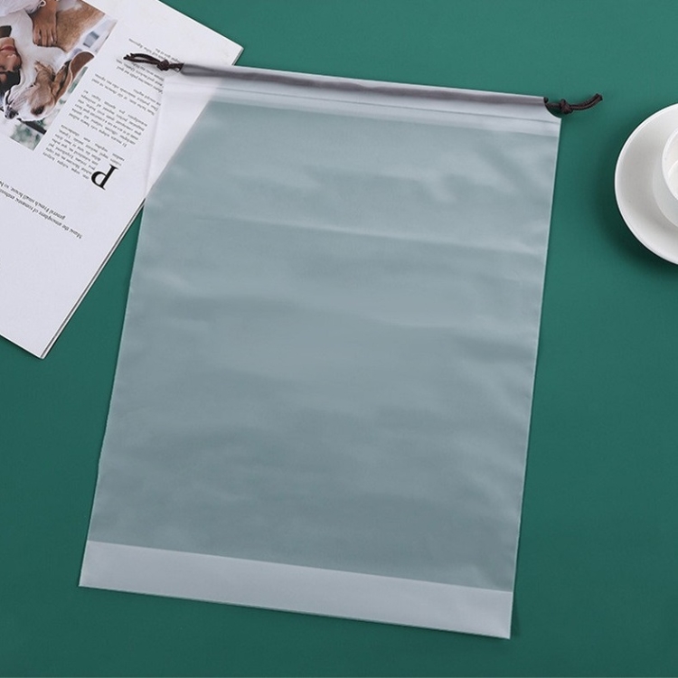 50 PCS PE Drawstring Bag Waterproof And Dustproof Storage Bag, Specification: 25x30cm(Scrub)
50 PCS PE Drawstring Bag Waterproof And Dustproof Storage Bag, Specification: 25x30cm(Scrub)