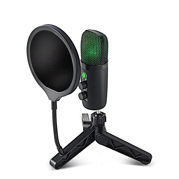 BM-501 192KHz USB Condenser Microphone Set With RGB Lighting Effect, Style: Standard
BM-501 192KHz USB Condenser Microphone Set With RGB Lighting Effect, Style: Standard