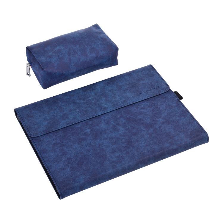 13 inch Leather Tablet Protective Case For Microsoft Surface Pro X, Color: Dark Blue + Power Bag
13 inch Leather Tablet Protective Case For Microsoft Surface Pro X, Color: Dark Blue + Power Bag