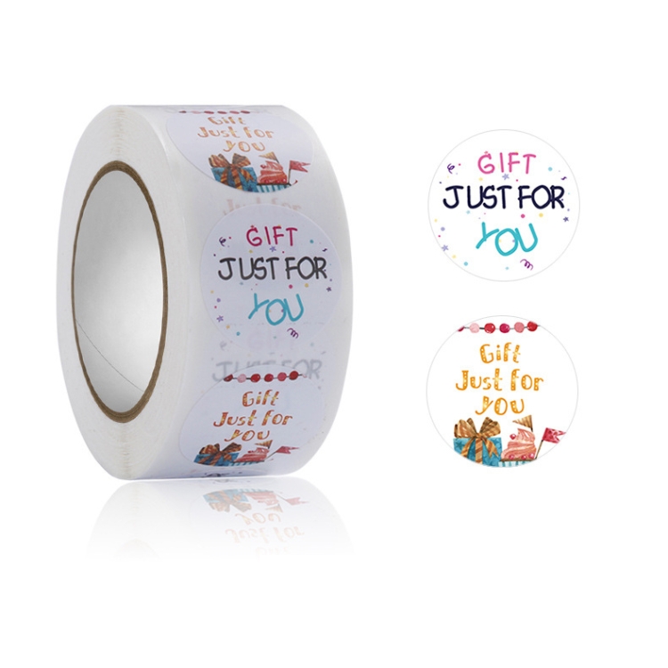 5 PCS GIFT Just For You Round Sticker Seal Sticker, Size: 2.5cm / 1 Inch(HA017)
5 PCS GIFT Just For You Round Sticker Seal Sticker, Size: 2.5cm / 1 Inch(HA017)