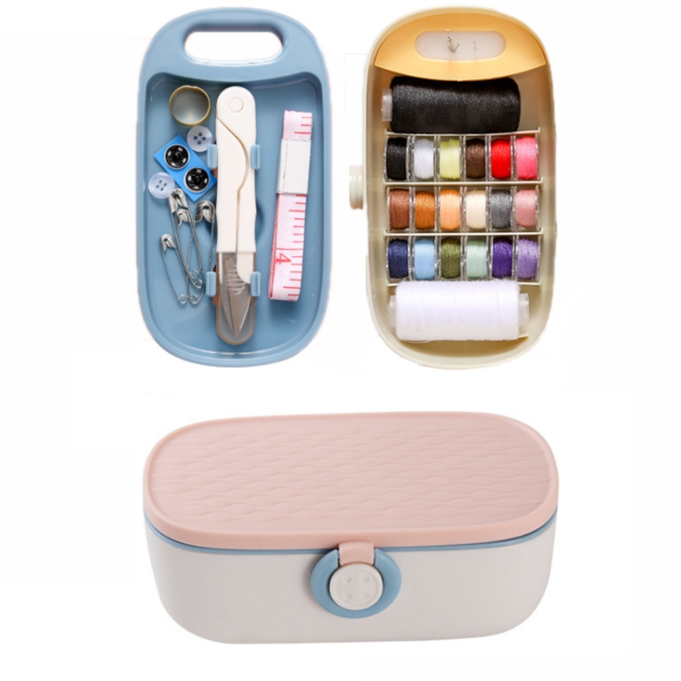 PP Oval Household Multifunctional Needle And Thread Storage Box Set(Blue Pink)
PP Oval Household Multifunctional Needle And Thread Storage Box Set(Blue Pink)