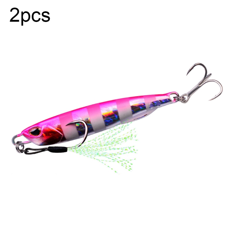 3 PCS PROBEROS LF103 Simulation Metal Sea Fishing Bait, Specification: 40g(D Luminous With Hook)
3 PCS PROBEROS LF103 Simulation Metal Sea Fishing Bait, Specification: 40g(D Luminous With Hook)