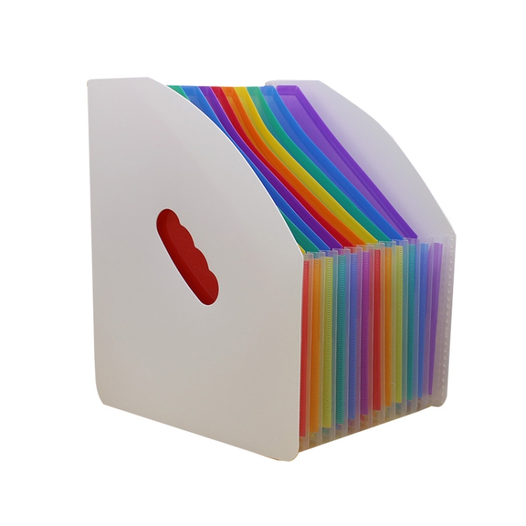Standing Organ Clip Student Test Paper Storage Clip(White Surface (Rainbow Inner Page))
Standing Organ Clip Student Test Paper Storage Clip(White Surface (Rainbow Inner Page))