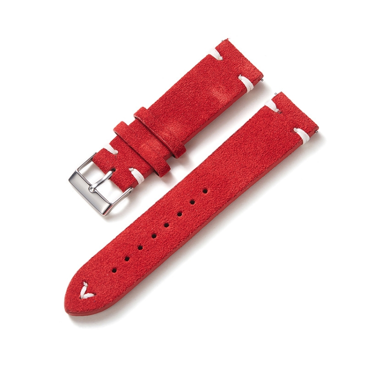 Color-Block Stitching Micro-Leather Switch Quick Release Watch Strap, Specification: 22mm(Red)
Color-Block Stitching Micro-Leather Switch Quick Release Watch Strap, Specification: 22mm(Red)