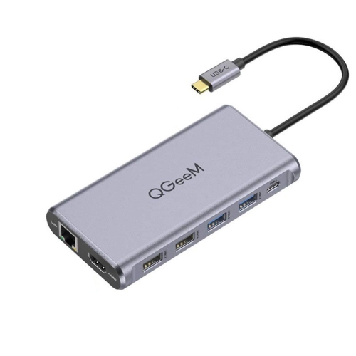 QGeeM 12 In 1 Triple Display 4K Type-C Extension HUB Adapter Support HDMI(QG-UH12-H)
QGeeM 12 In 1 Triple Display 4K Type-C Extension HUB Adapter Support HDMI(QG-UH12-H)