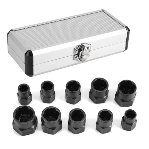 10 PCS / Set Nut Extractor Screw Removal Tool Break Wire Bolt Extractor High
10 PCS / Set Nut Extractor Screw Removal Tool Break Wire Bolt Extractor High
