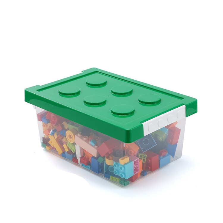 Children Building Blocks Toy Storage Box Transparent Storage Box With Lid(Green)
Children Building Blocks Toy Storage Box Transparent Storage Box With Lid(Green)