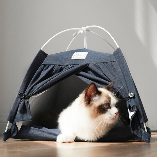 Four Seasons Cat and Dog Litter Detachable Cotton and Linen Tent Litter(Tibetan Blue)
Four Seasons Cat and Dog Litter Detachable Cotton and Linen Tent Litter(Tibetan Blue)